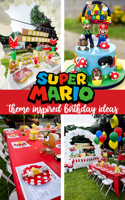Super Mario Theme Birthday Party
