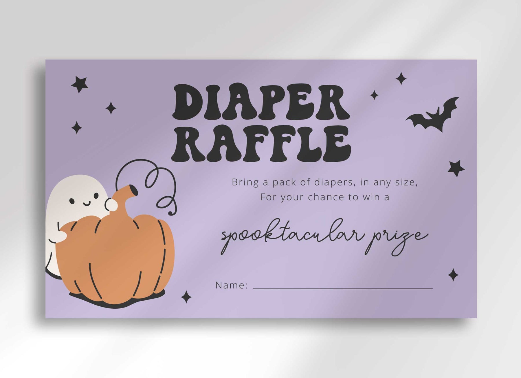 Purple Happy Ghosts Baby Shower Diaper Raffle Ticket Template – Helia Design Co. purple-happy-ghosts-baby-shower-diaper-raffle-ticket-template-helia-design-co