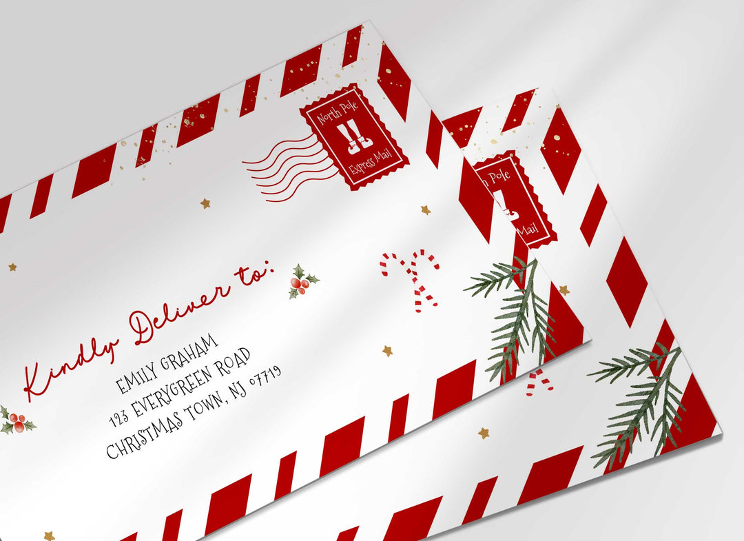 North Pole Envelope Template – Helia Design Co. north-pole-envelope-template-helia-design-co