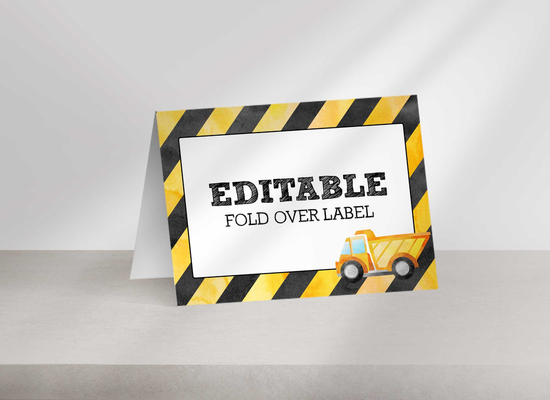 editable-construction-truck-table-labels-helia-design-co for Free Printable Construction Food Labels Editable Construction Truck Table Labels – Helia Design Co. for Free Printable Construction Food Labels