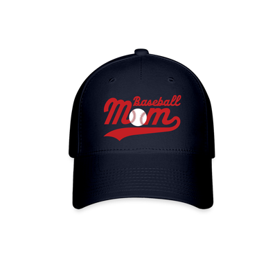 Baseball Mom Baseball Cap - navy